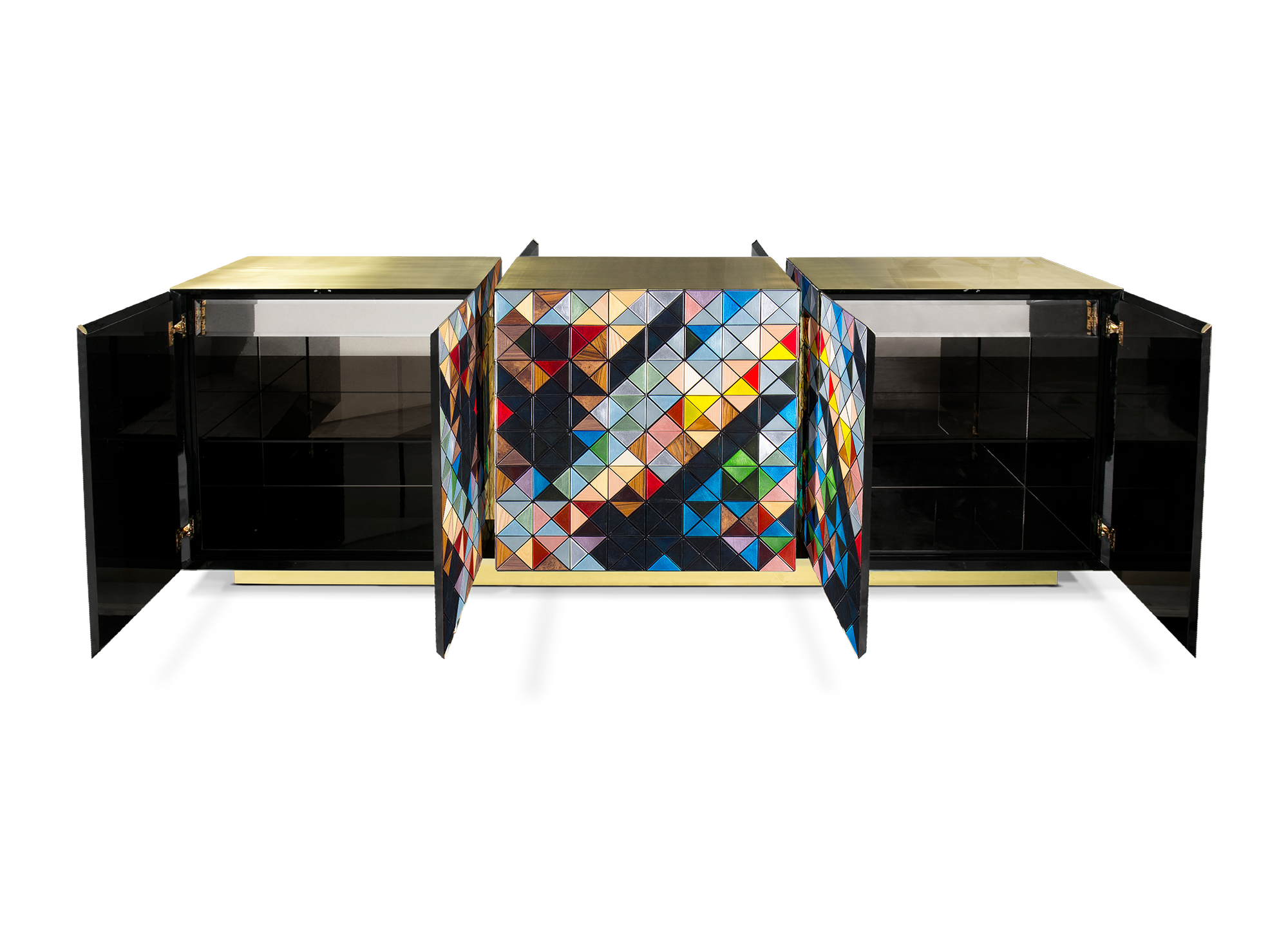 Mosaic Multi-Tone Luxury Sideboard