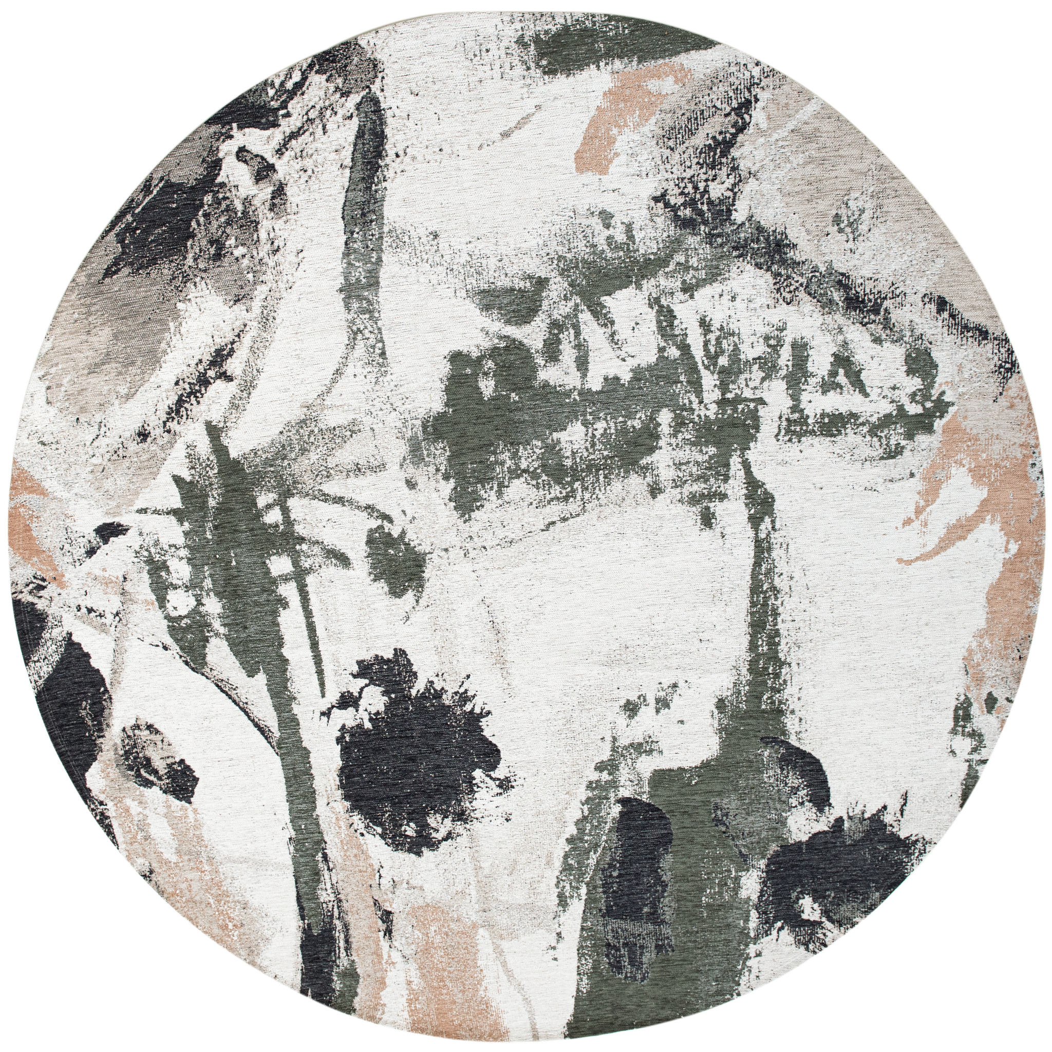 Indian Rice 9393 Round Rug