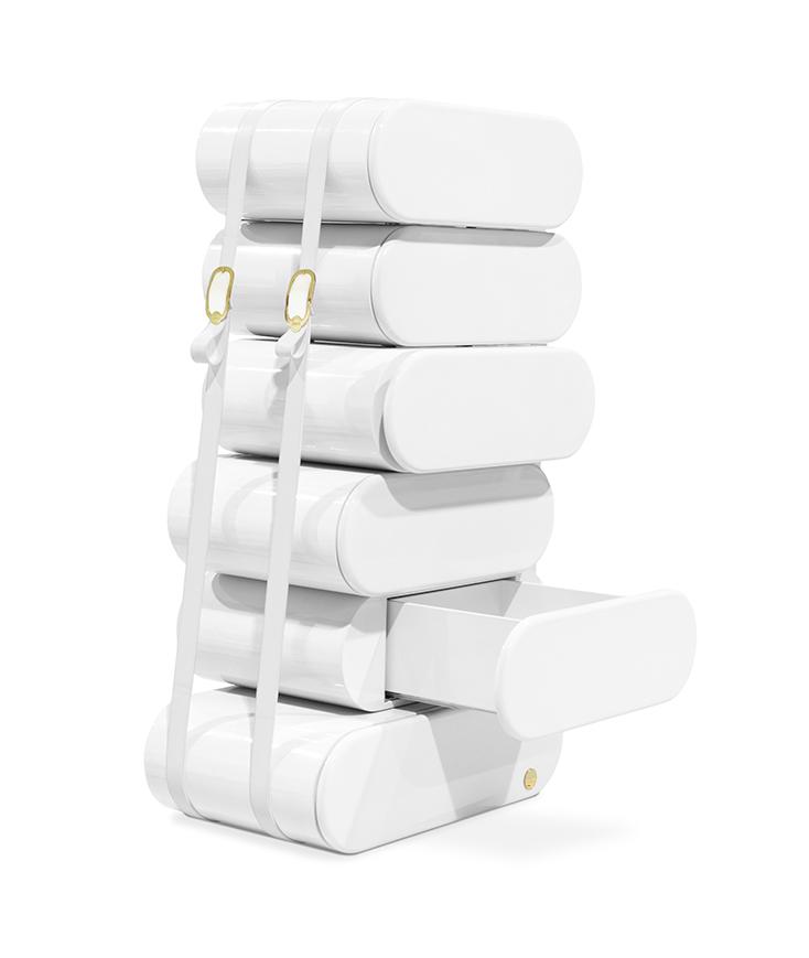 Nimbus Horizon White Chest of Drawers