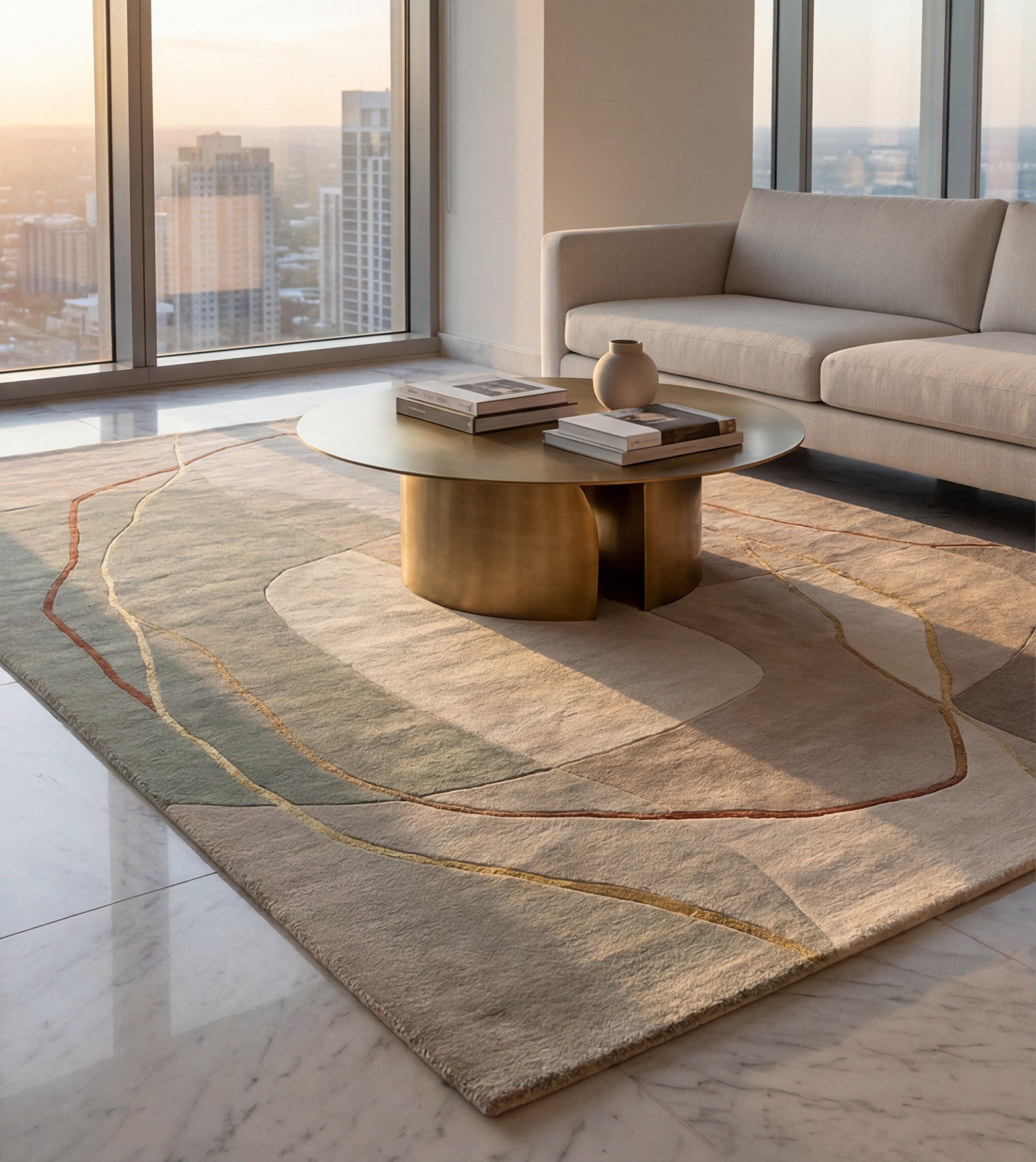 Organic Flow Rug