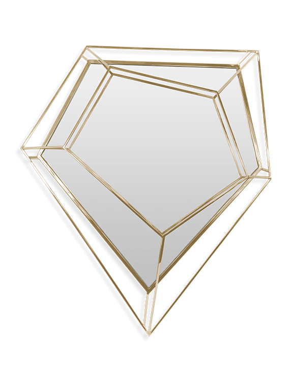 Gleam Small Wall Mirror