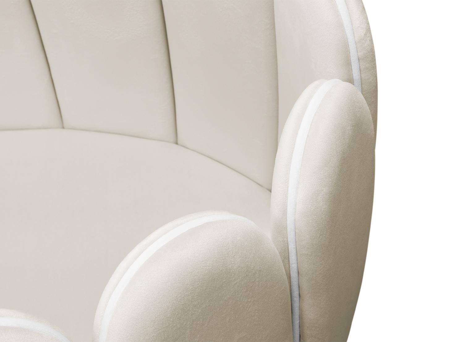 Lotus Beige Rocking Crib