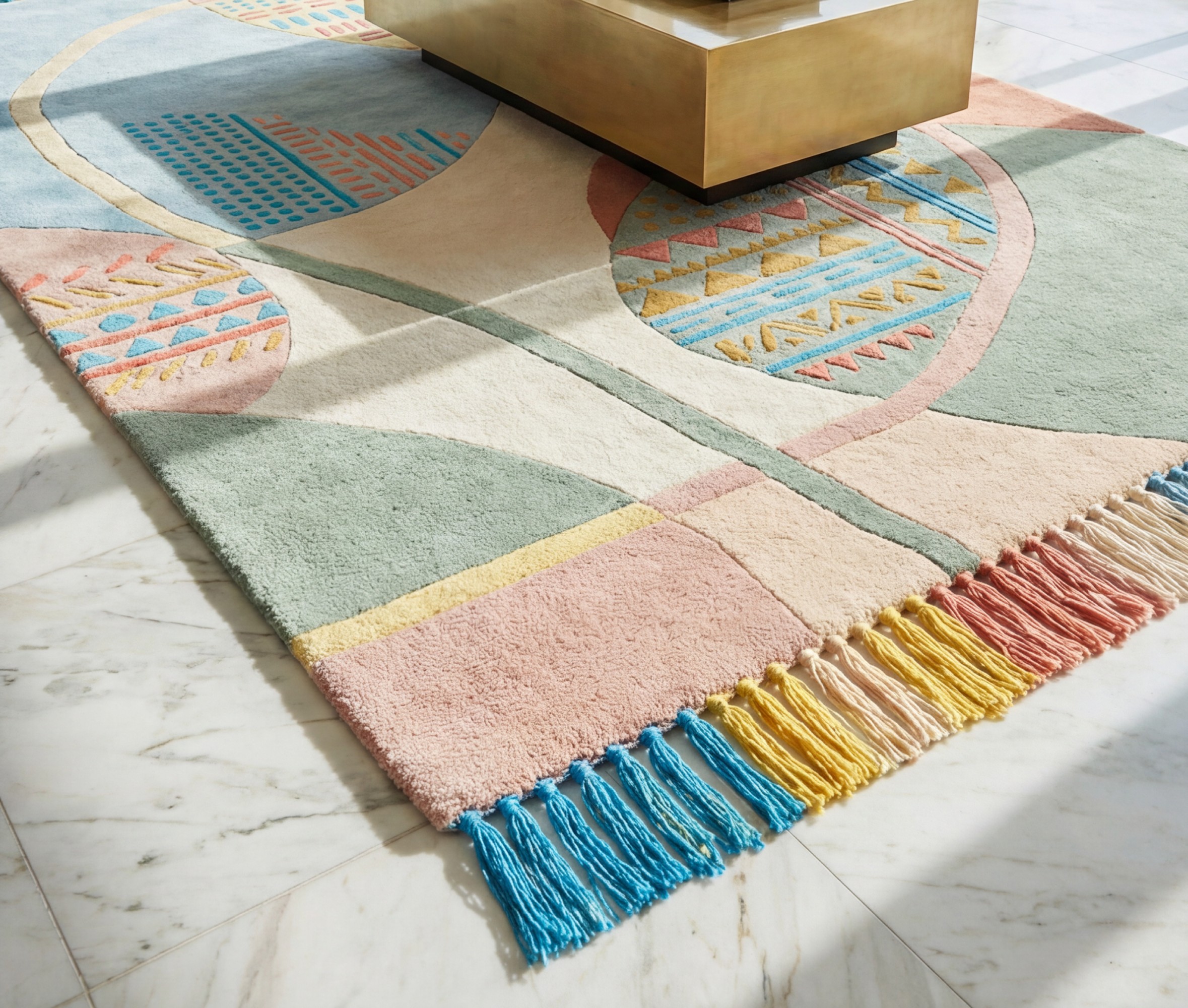 Playful Orbits Rug