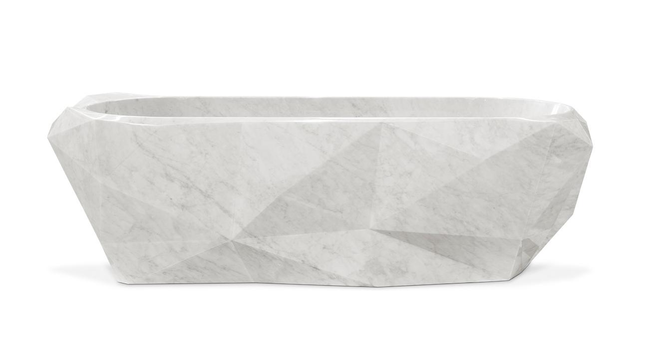 Gemstone Marble Bath