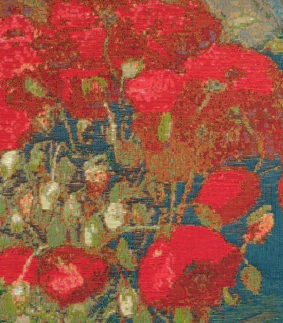 Vase with Poppies by Van Gogh Tapestry