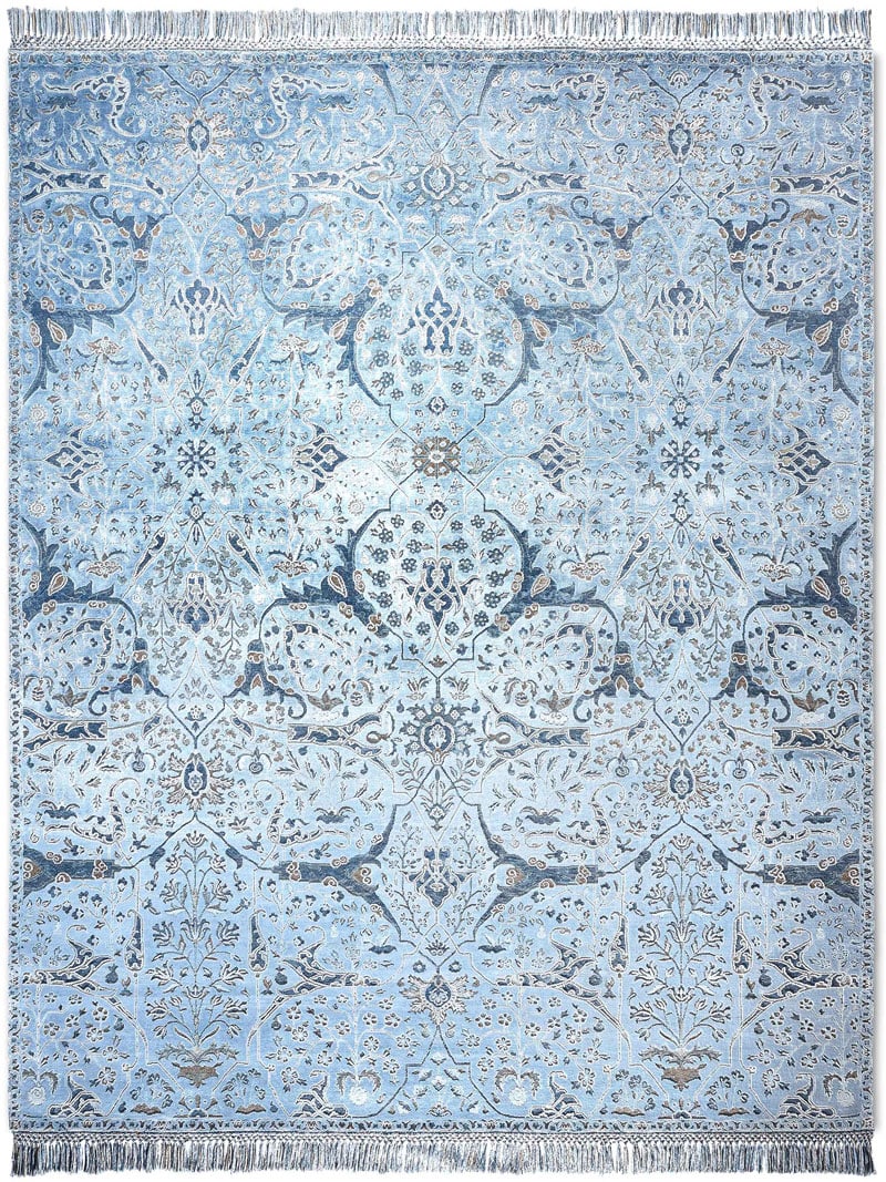 Teheran Blue Handmade Luxury Rug