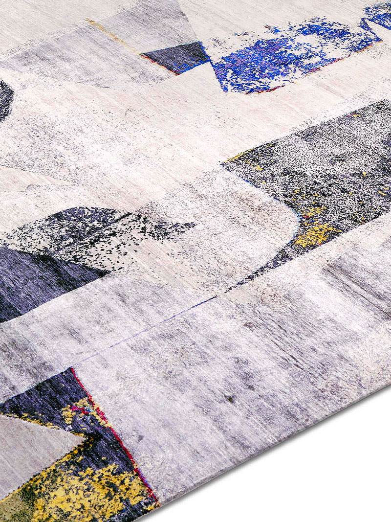 Original Grey Hand-Woven Rug