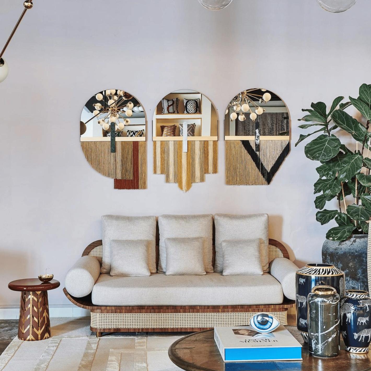 Souk Black Decorative Mirror - 2