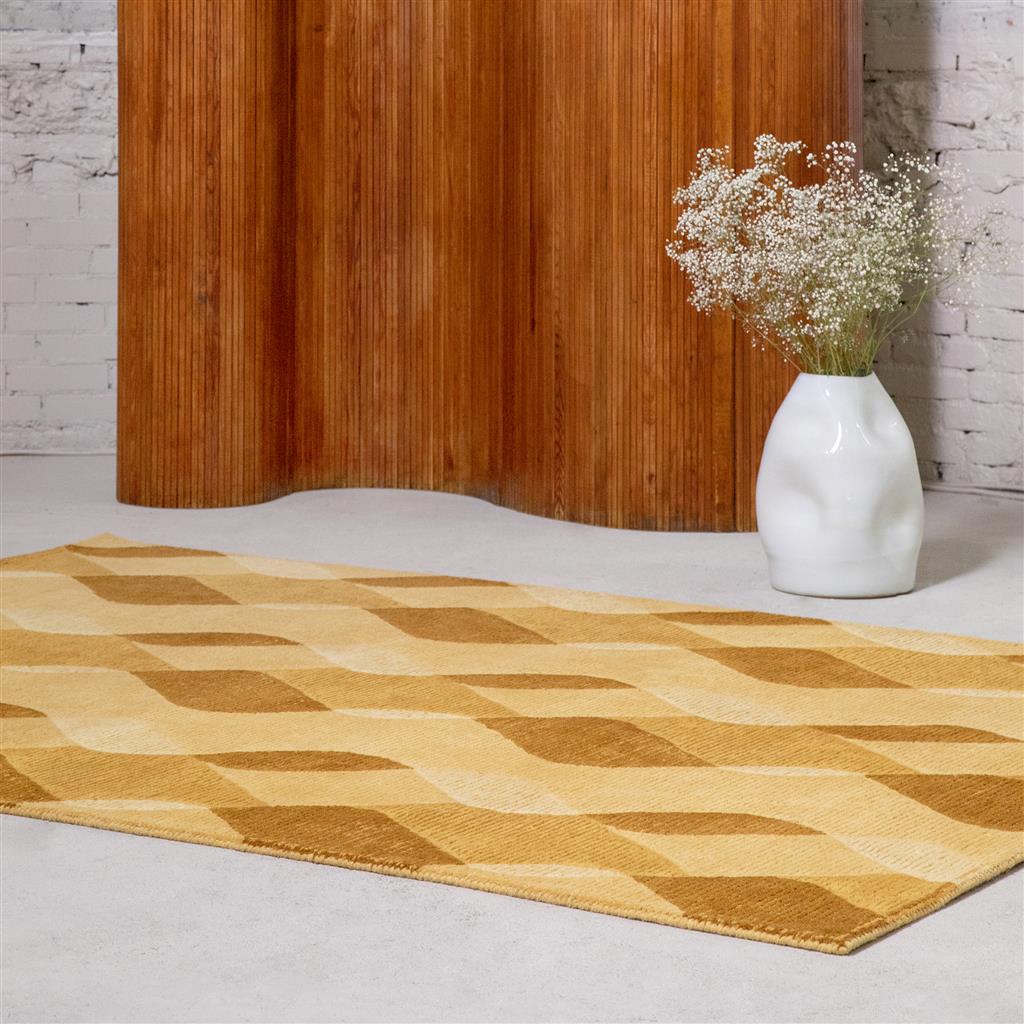 Decor Riff Straw Yellow 098206 Rug