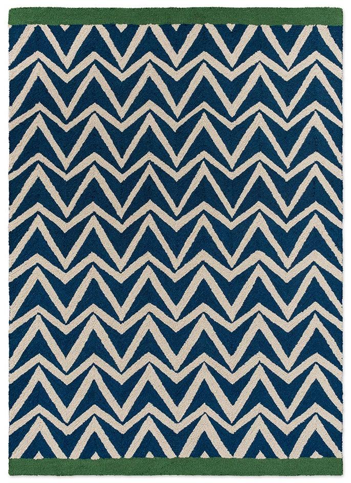 Dhurrie Blue Outdoor Rug
