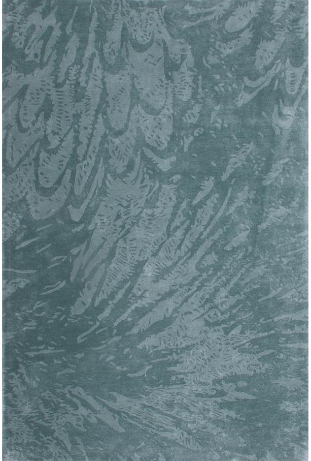 French Designer Viscose Rug Feather | Size: 200 x 300 cm