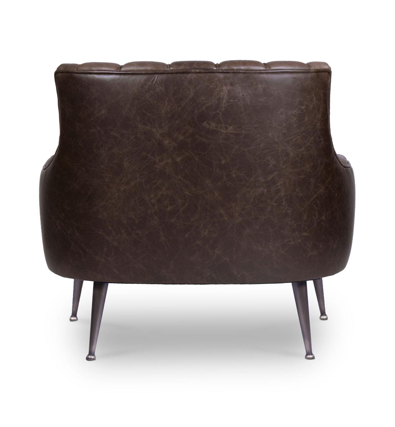 Luxe Leather Armchair