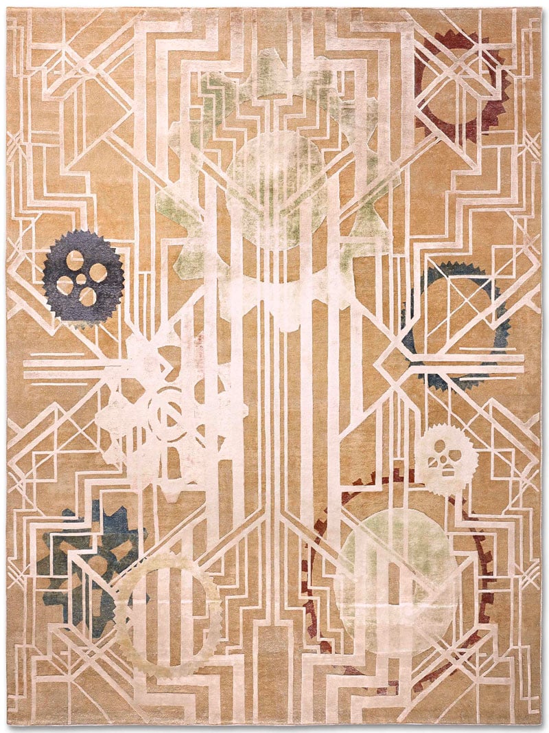 Quiet Color Handmade Luxury Rug
