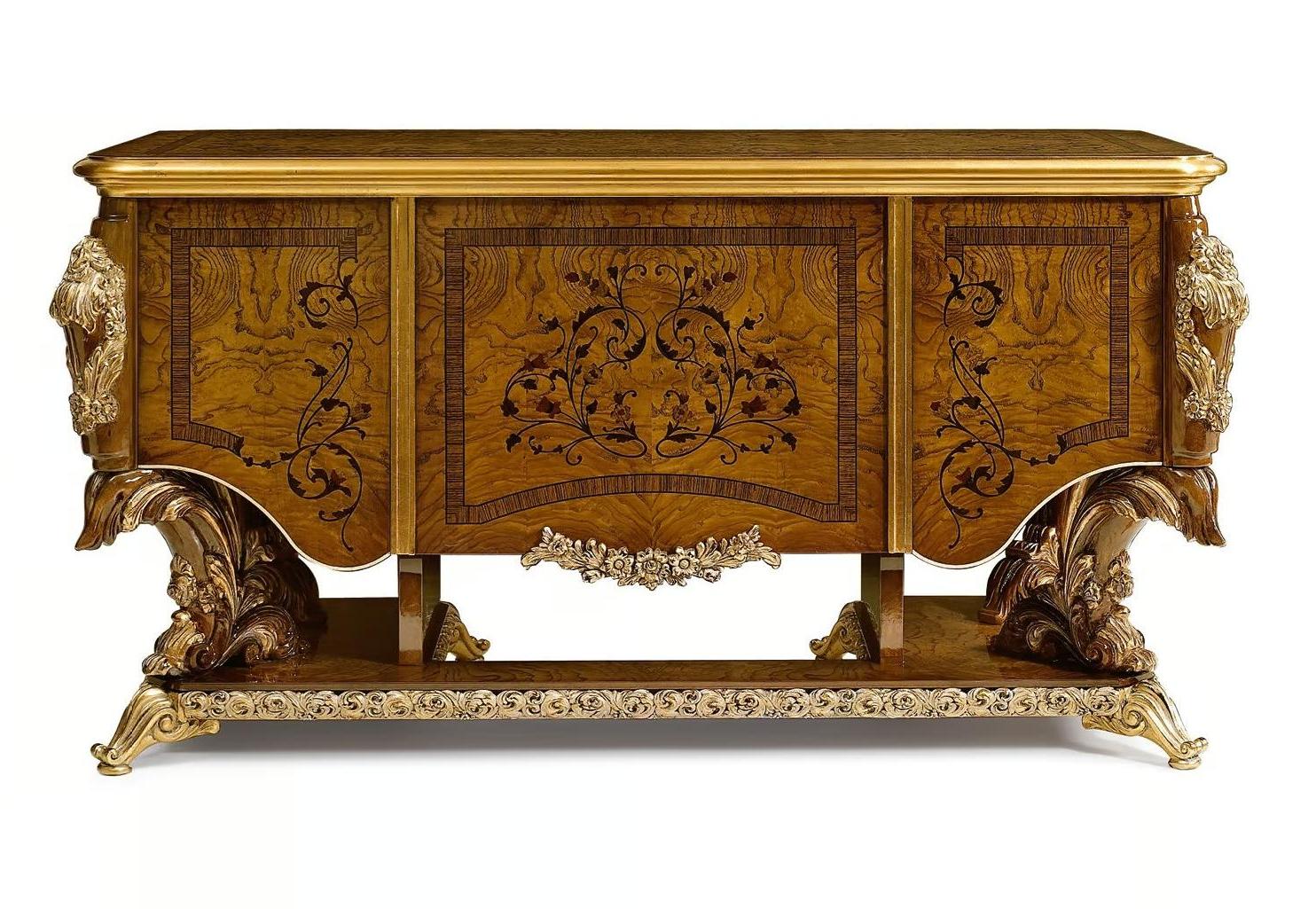 Italian Desk with Drawers