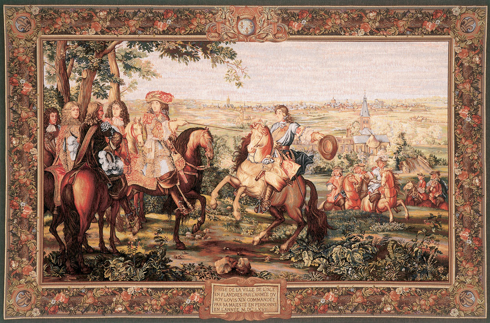 The Capture of Lille Ornaments Tapestry