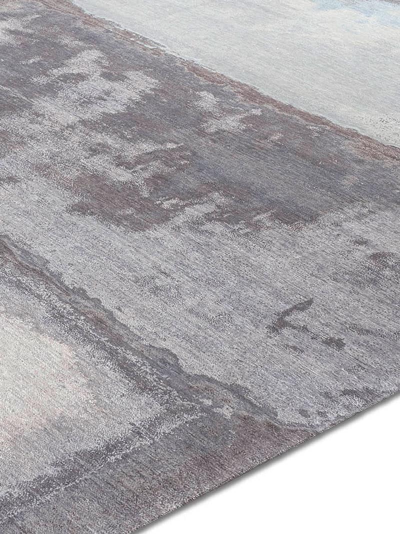 Silver / Grey Handmade Luxury Rug