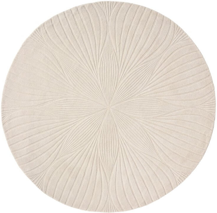 Folia Stone 38301 Round Rug