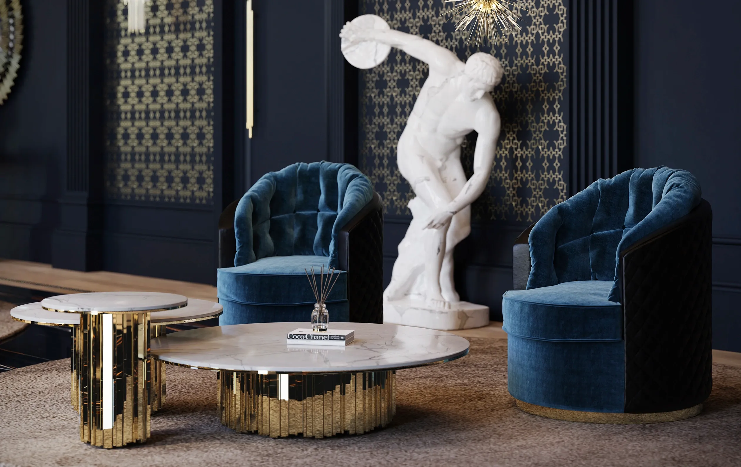 Deluxe Rotating Armchair - 4