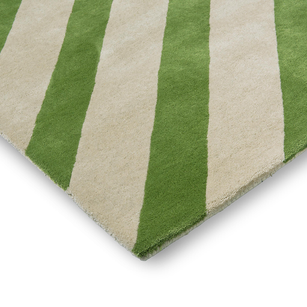 Paper Straw Peridot Rug