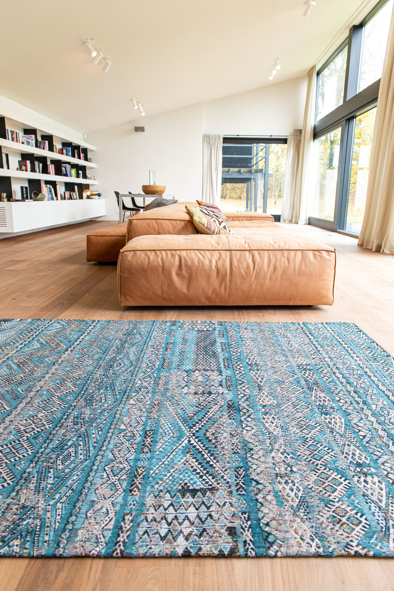 Zemmuri Blue 9110 Rug