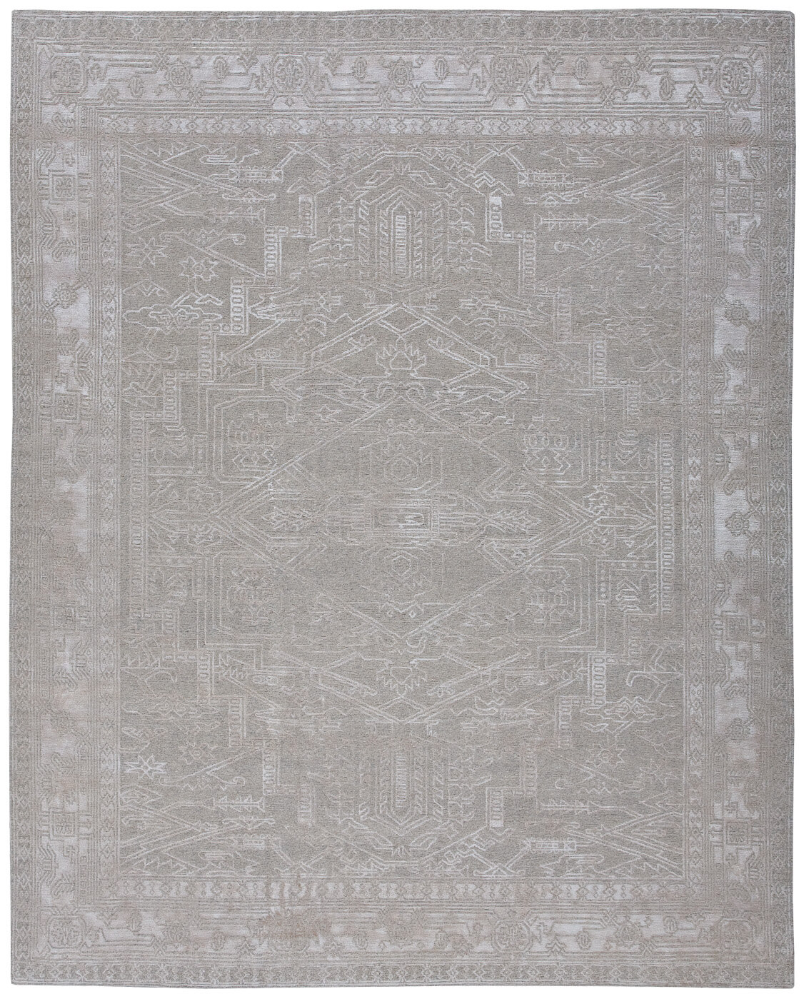 Heriz Grey Rug