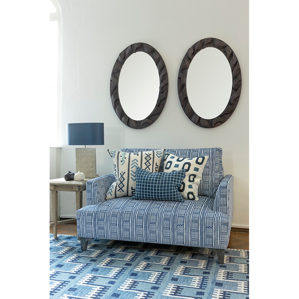 Maliana Indigo 50 × 35 Cushion