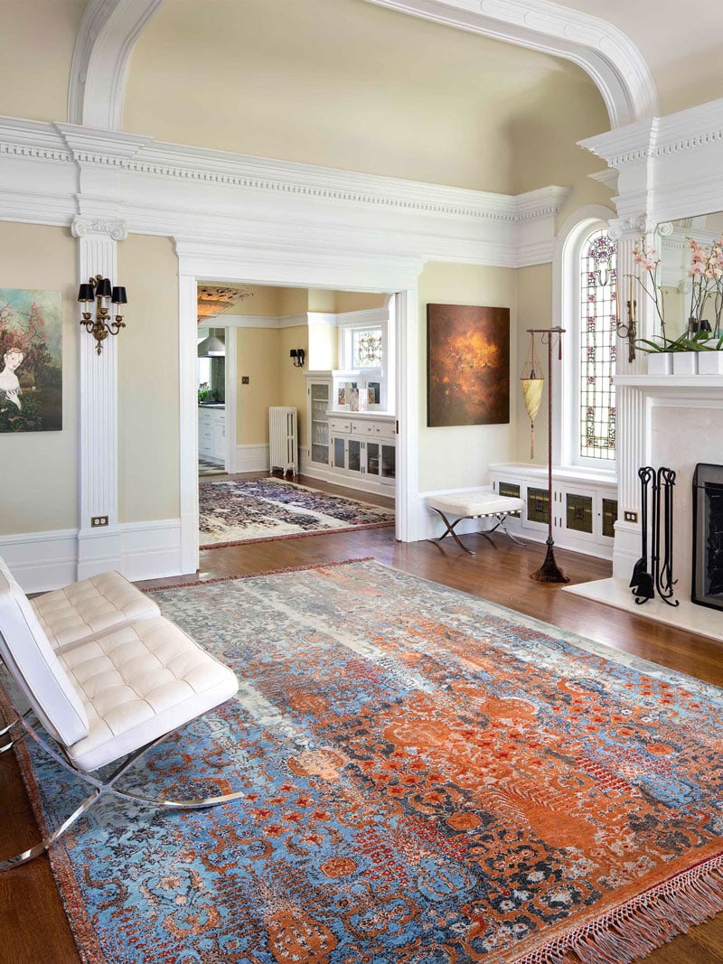 Woods Hand-Knotted Rug | Size: 274 x 365 cm