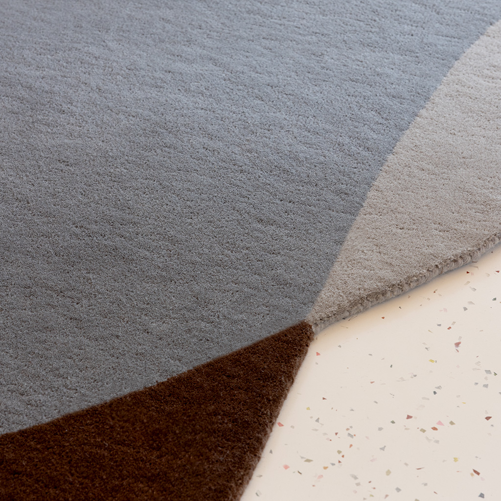 Element Chad Brown Blue Rug