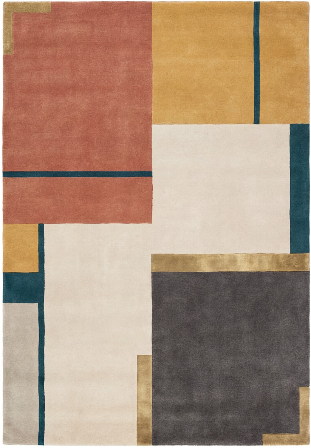 Structured Patch Rug