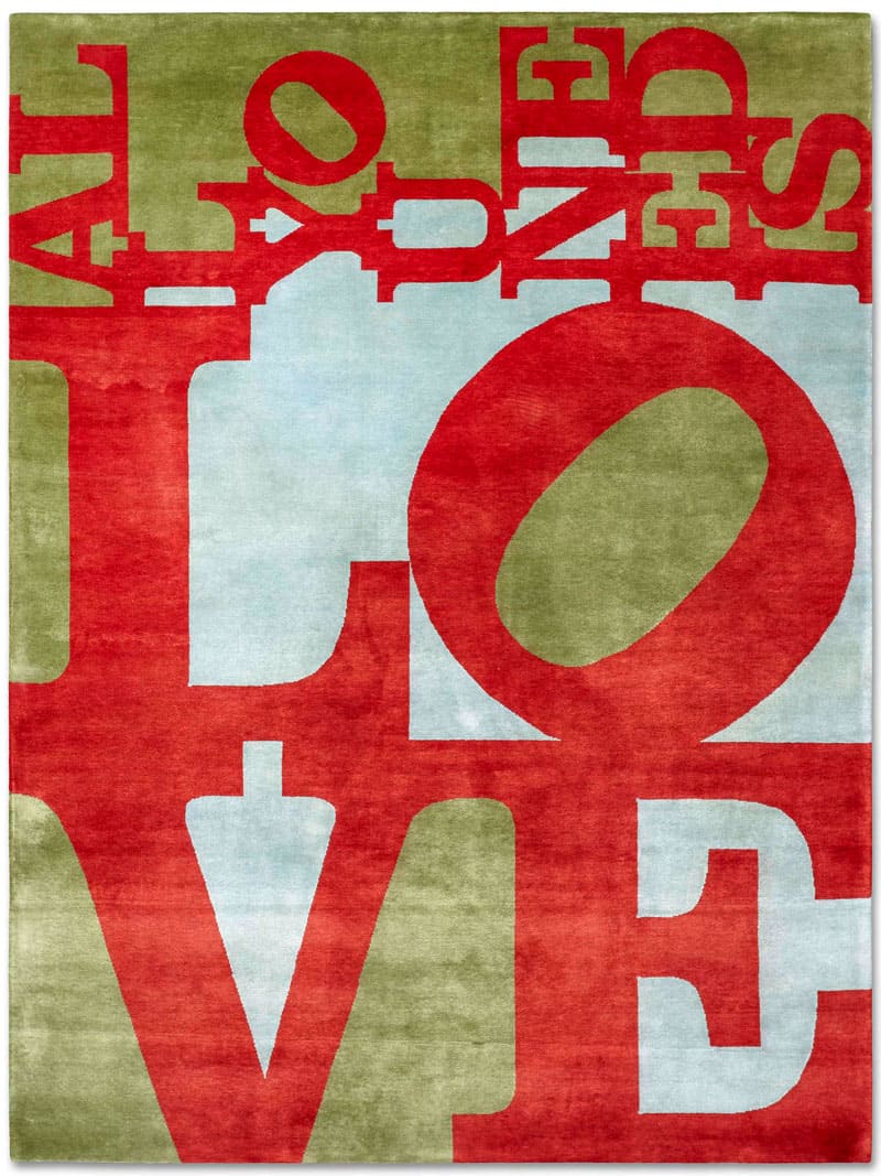 All You Need Is Love Luxury Hand-Knotted Rug