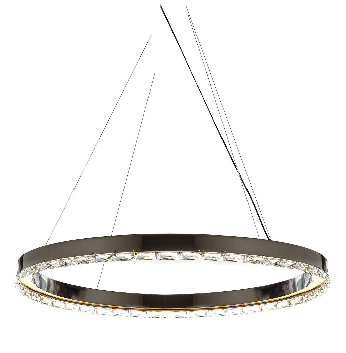 Asfour Crystal LED Ring Pendant