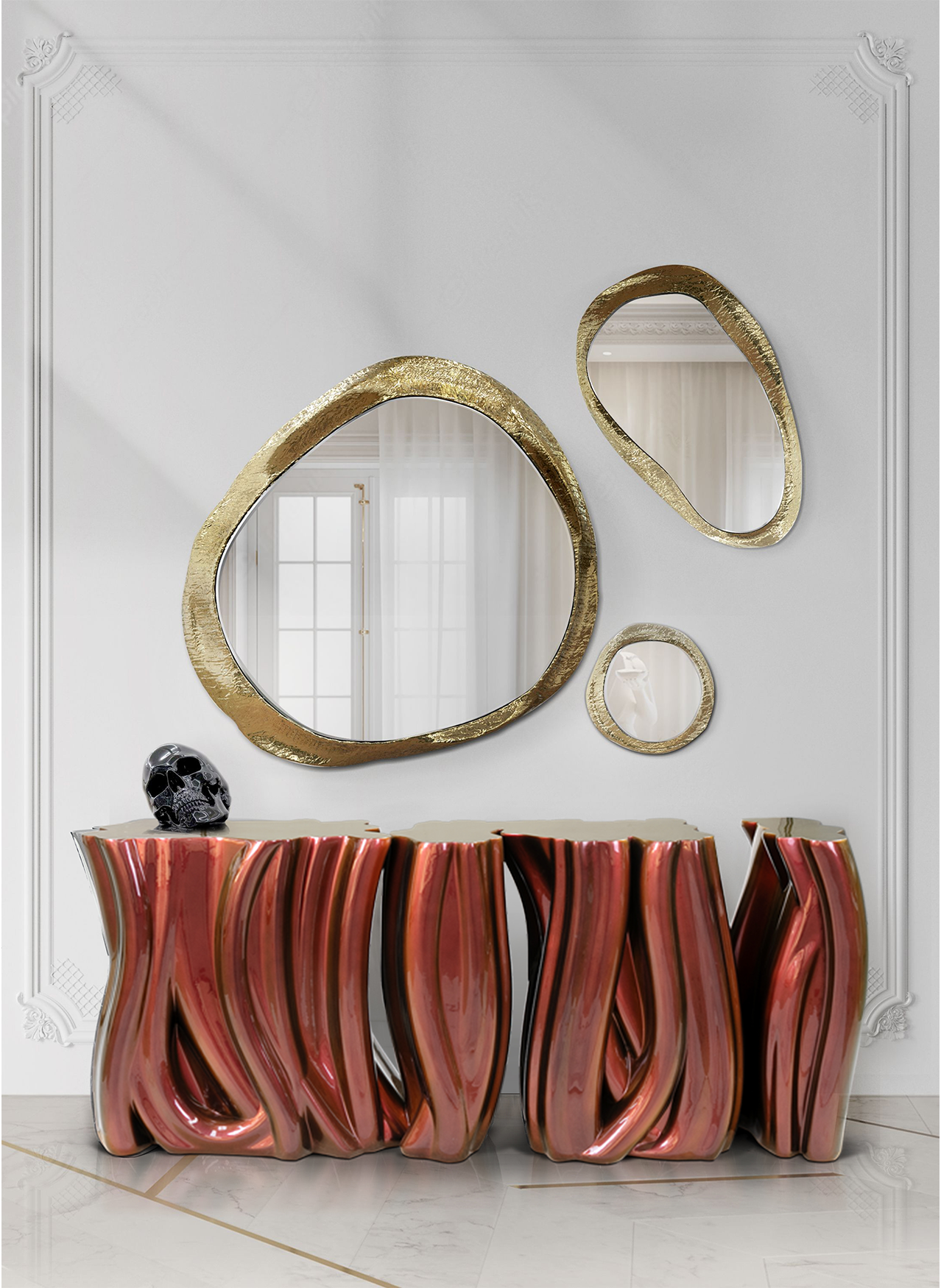 Monochrome Chameleon Designer Sideboard