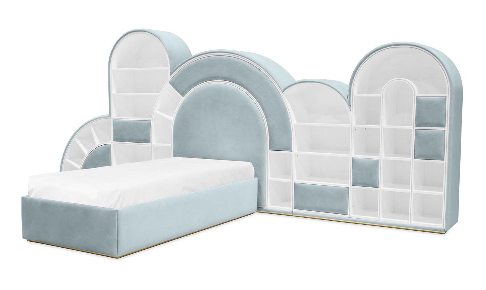 Candy Pop Bed Blue Bed