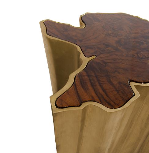 Natural Edge Large Side Table