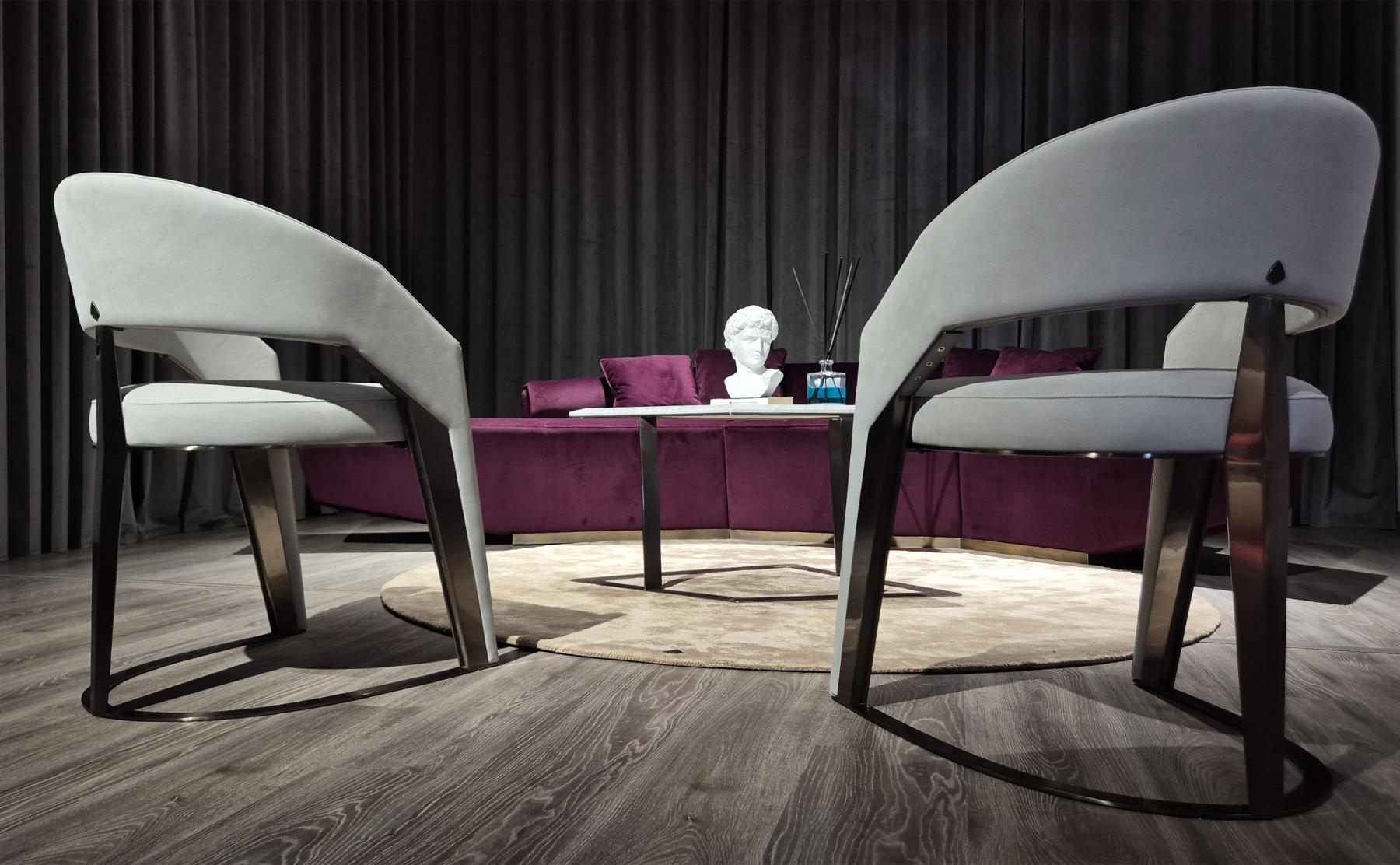 Wally Curved Back Dining Chair
