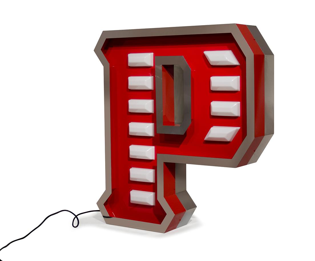 Illuminated Alphabet P