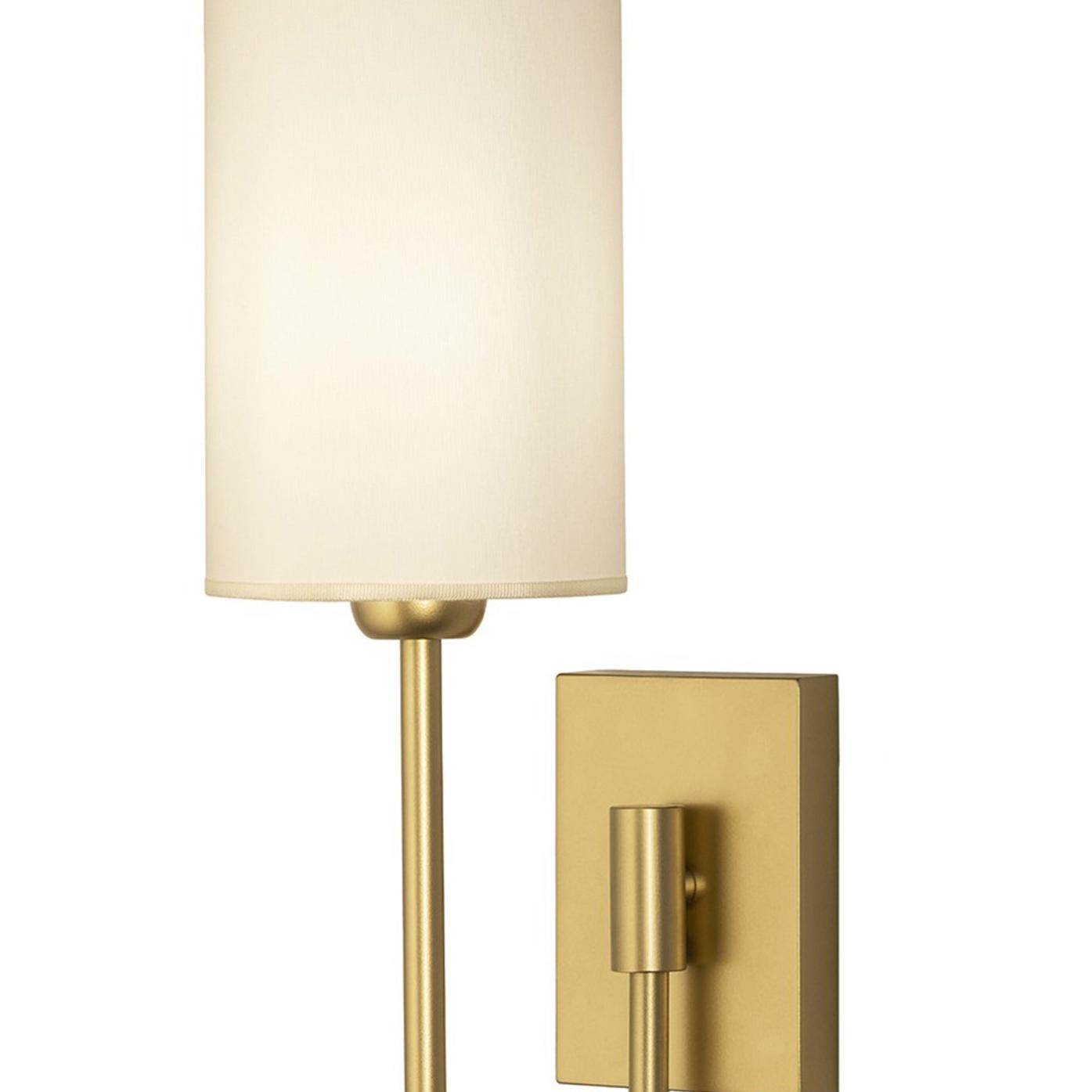 Satin Gold Wall Sconce