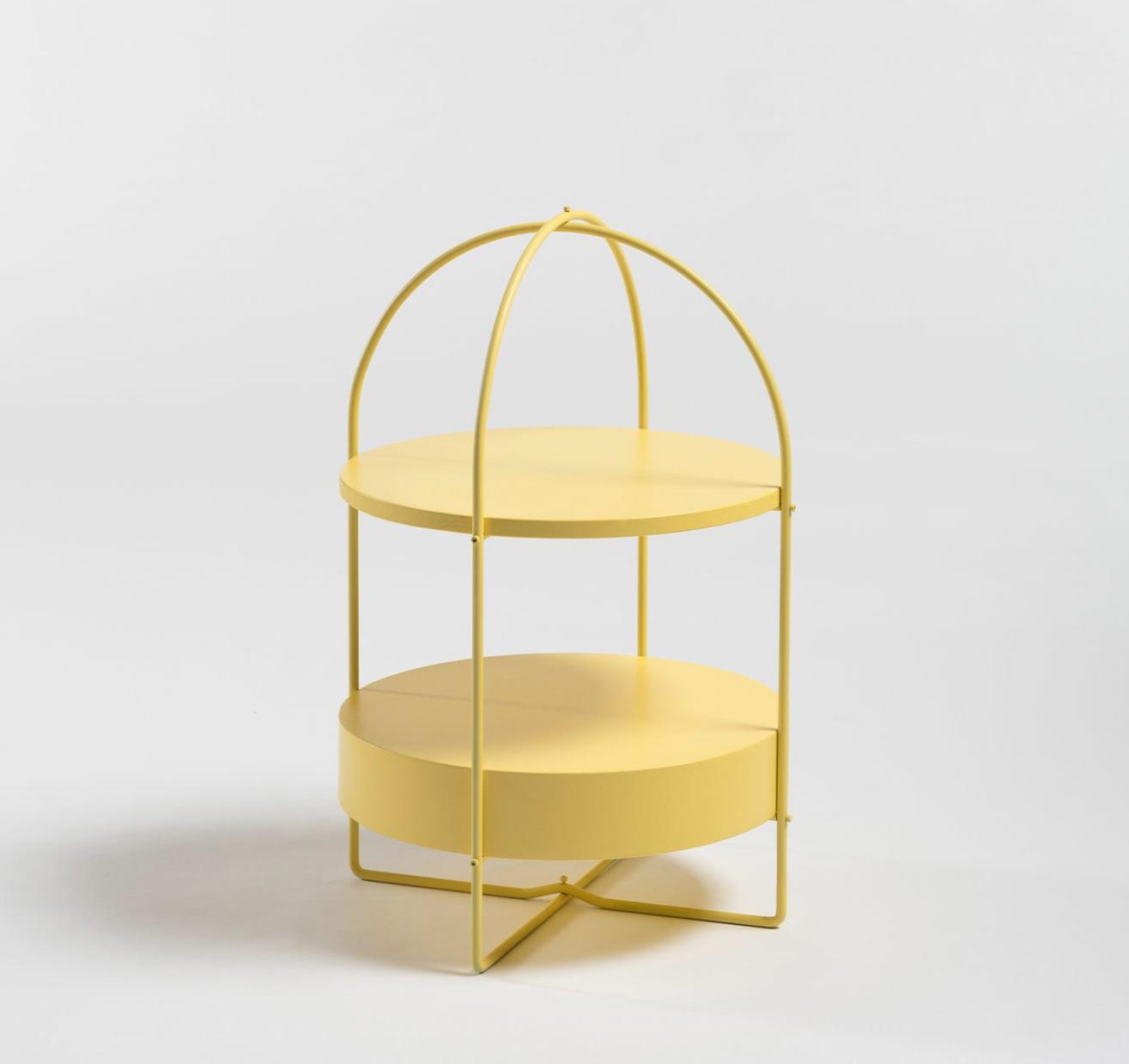 Modern Yellow Side Table