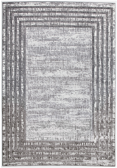 Turkish Border Silver Rug