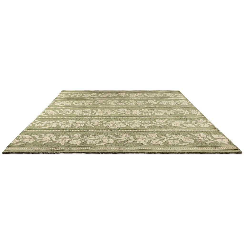 Anaar Forest Green 148007 Rug