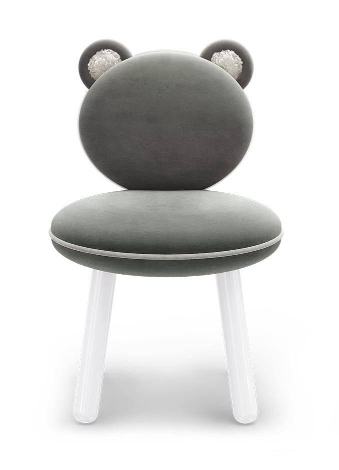 Fluffy Bear Children's Chair