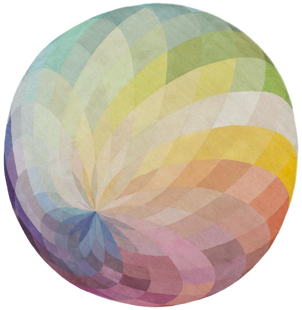 Spin 1 Circle Designer Rug