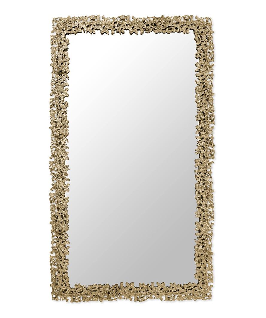 Volcanic Stream Rectangle Mirror