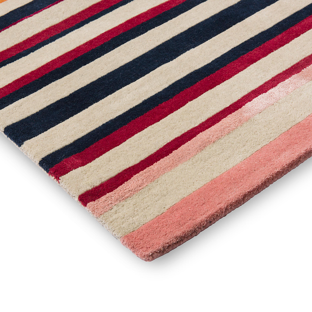 Calla Pomegranate/Clementine Rug