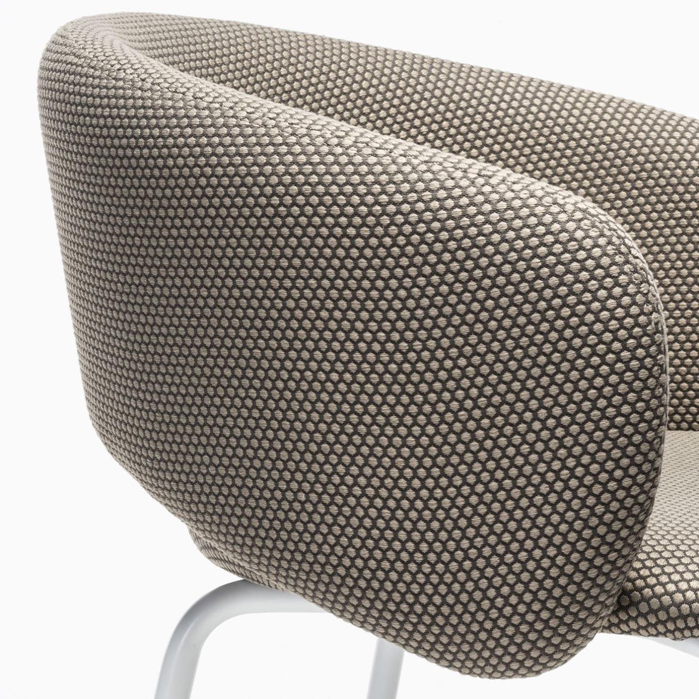 Bel Light Gray Bar Stool