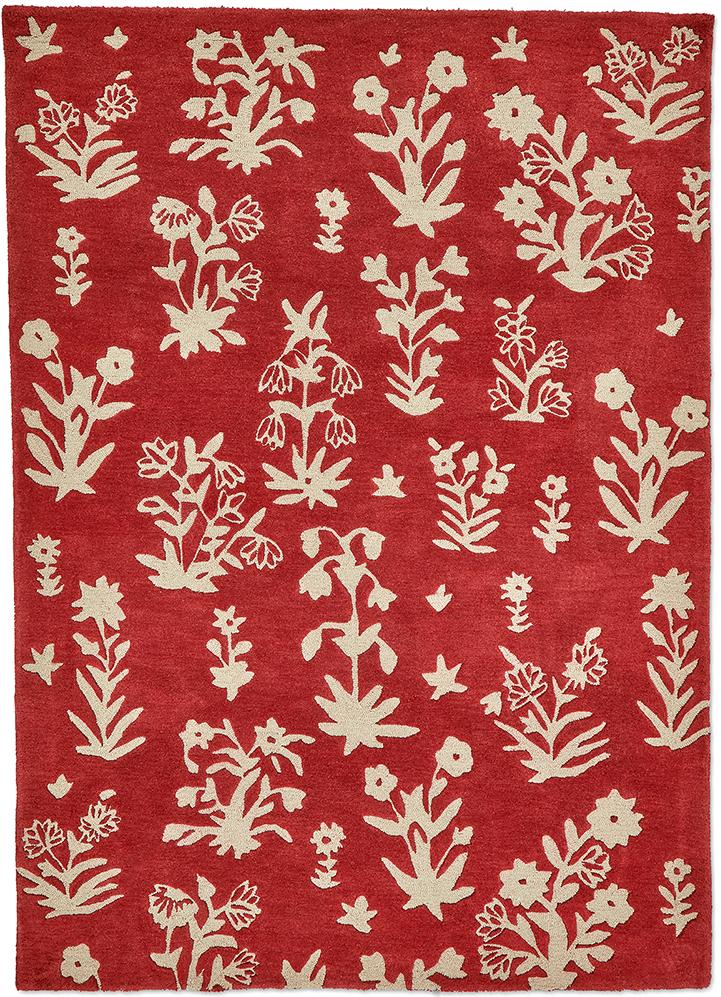 Woodland Glade Damson Red 146800 Rug