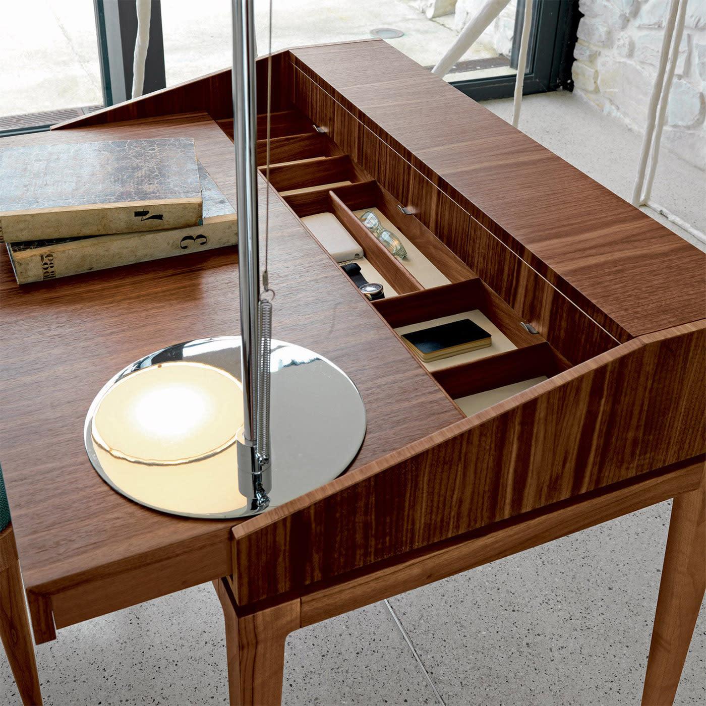 Ideale Bespoke Natural Brown Writing Desk