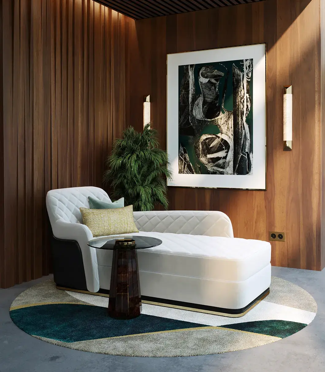 Majestic Chaise Longue - 1