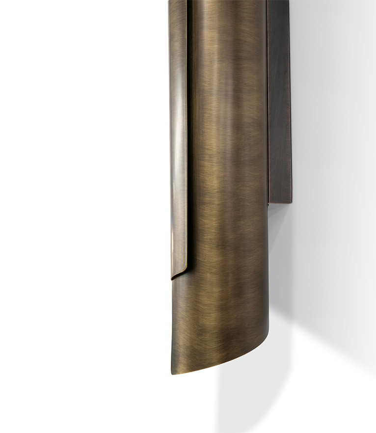 Vintage Brass Wall Light