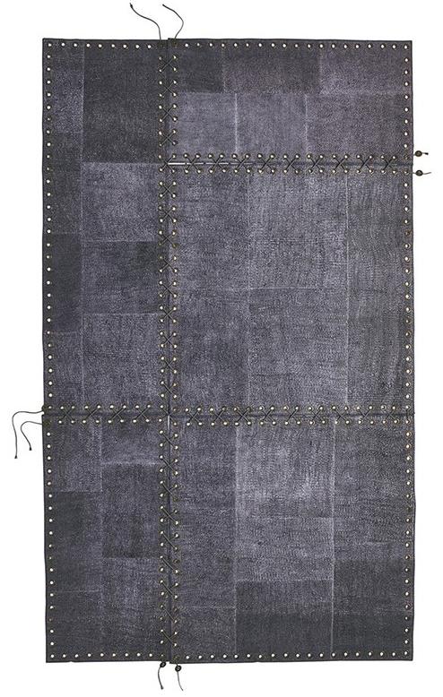 Patch Iron Hand Woven Rug | Size: 200 x 250 cm